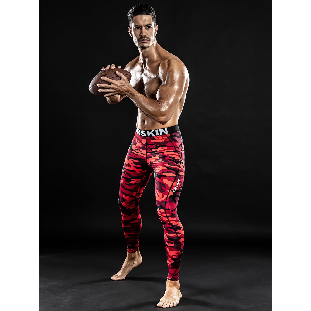 Drskin Korea Men`s Compression Pants Baselayer Gym Sports Running