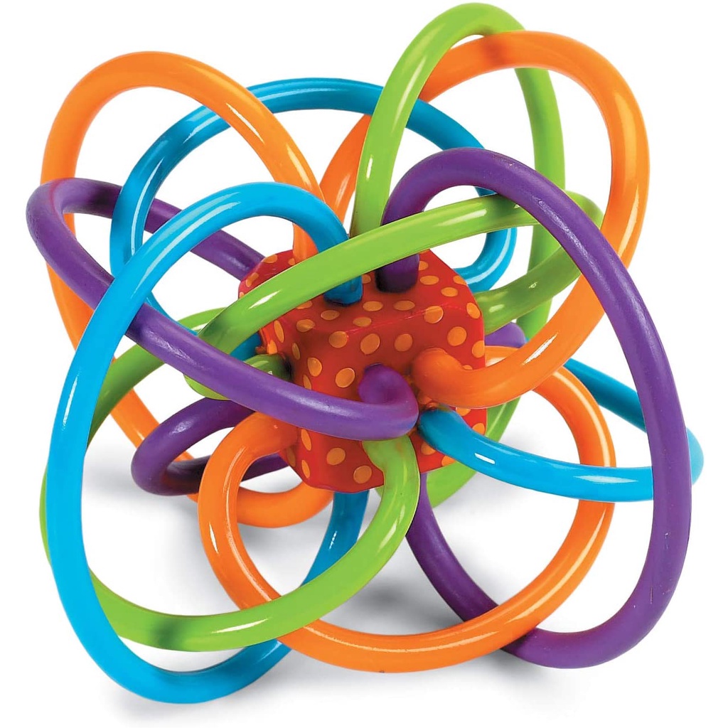 Manhattan Toy Winkel Rattle Sensory Teether Toy