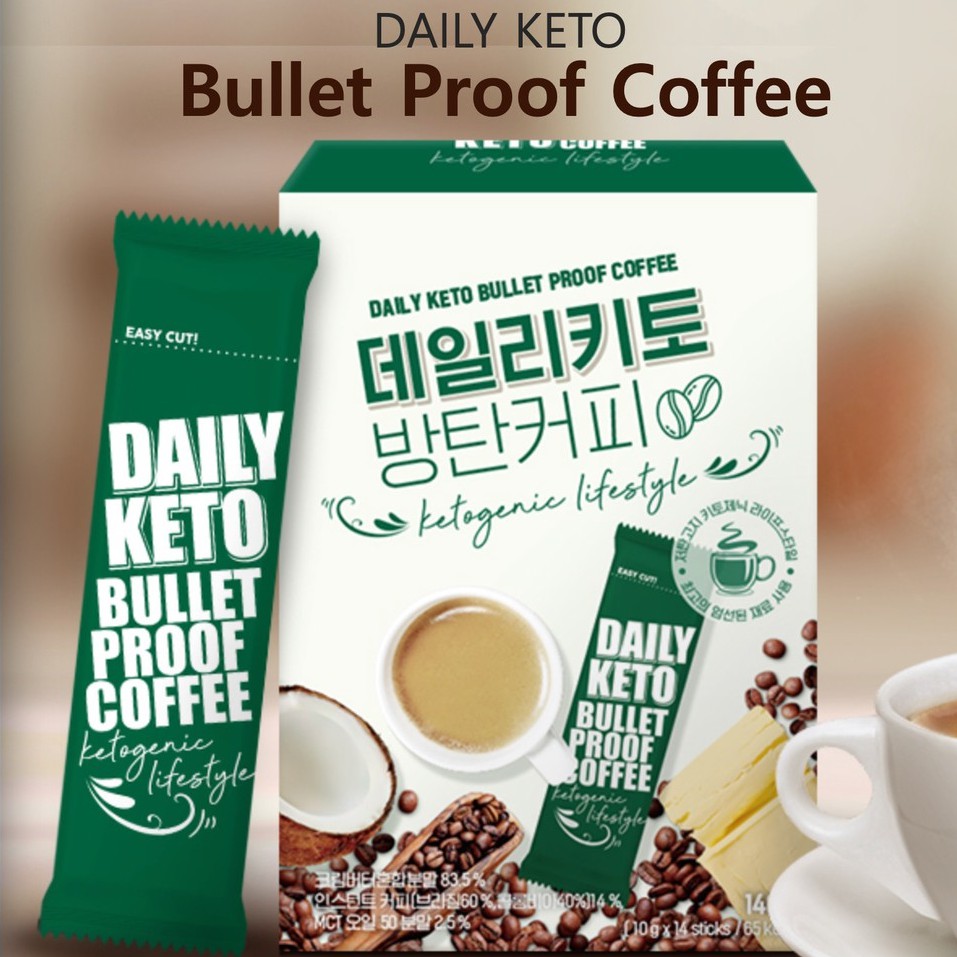 KETO COFFEE Bullet-Proof Instant Coffee 7.93 Ounce (Pack of 1)