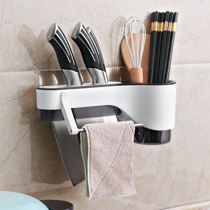 Utensils Knife Holder Kitchen Rack Cutlery Storage Rack Drainer ...