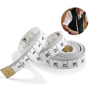  60 Inch 150 cm Soft Tailor Tape Measure for Cloth Sewing Waist  Bra Head Circumference Tailor Double Sided Cloth Ruler (Green)