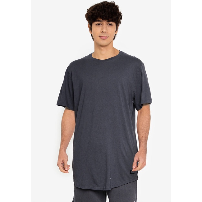 Hollister curved hem outlet t shirt