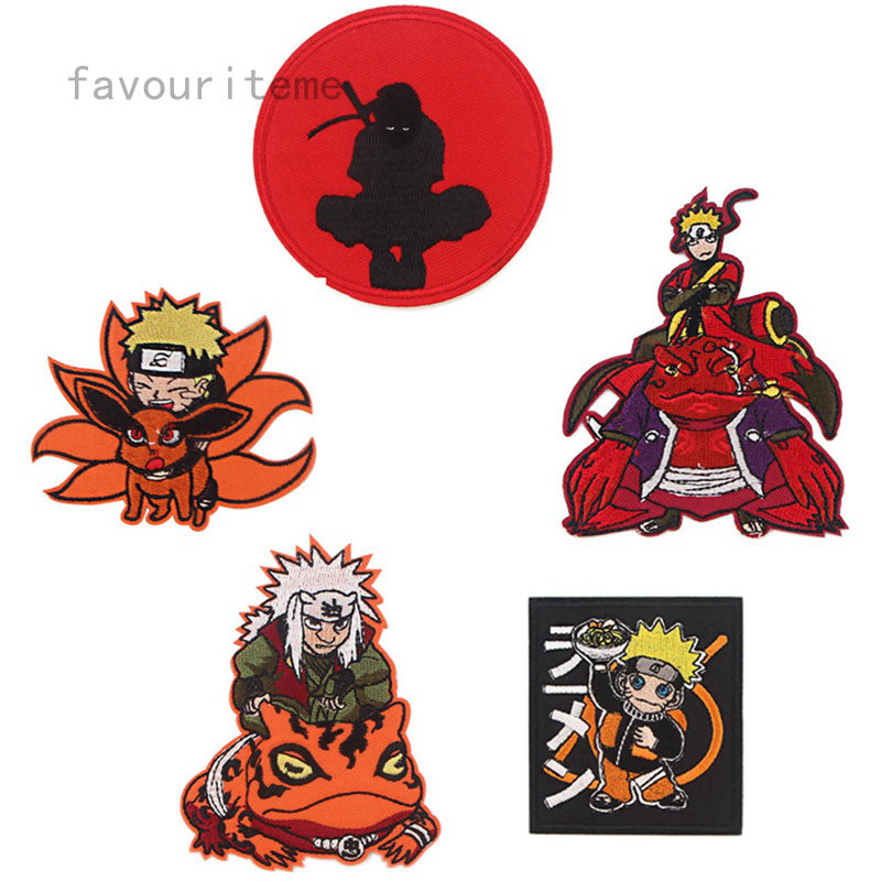 Anime Iron Stickers Clothes, Patches Cartoon Anime Clothes