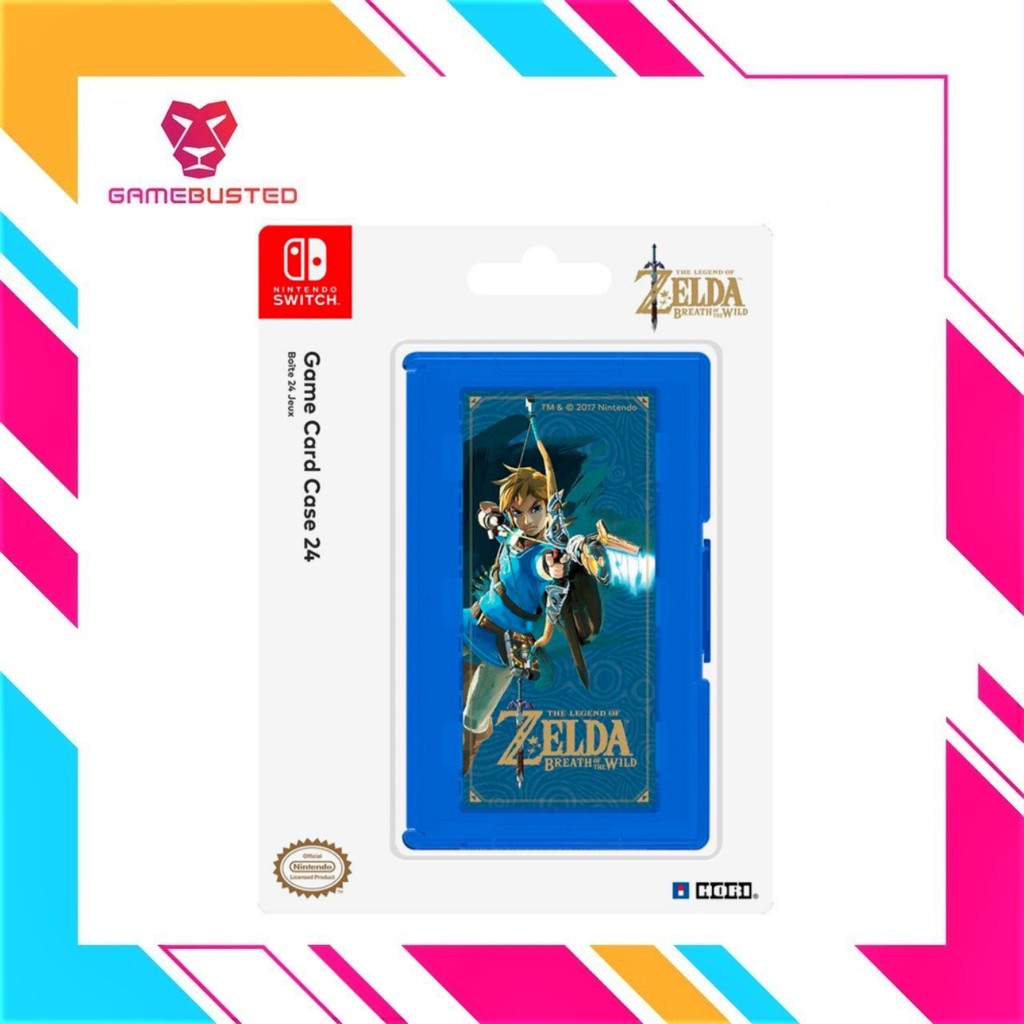 HORI Nintendo Switch Game Card Case 24+2 The Legend of Zelda BOTW