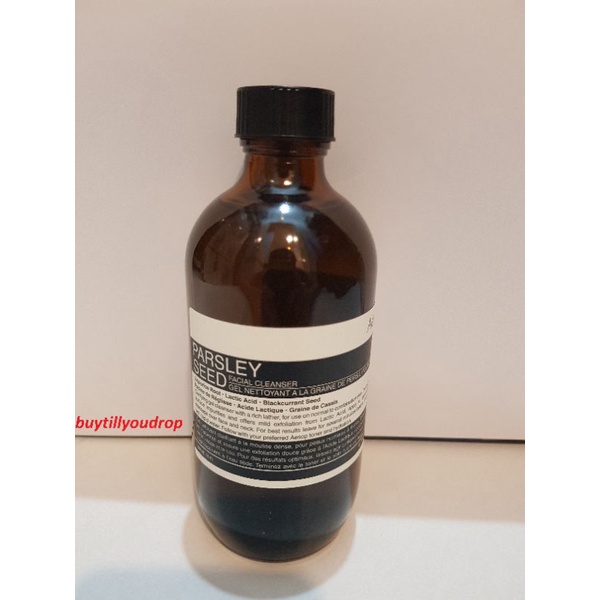 AESOP Parsley Seed Facial Cleanser 200ml Shopee Singapore
