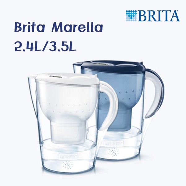Pot avec filtre Brita Marella MAXTRA +, 2.4L + 3 filtres