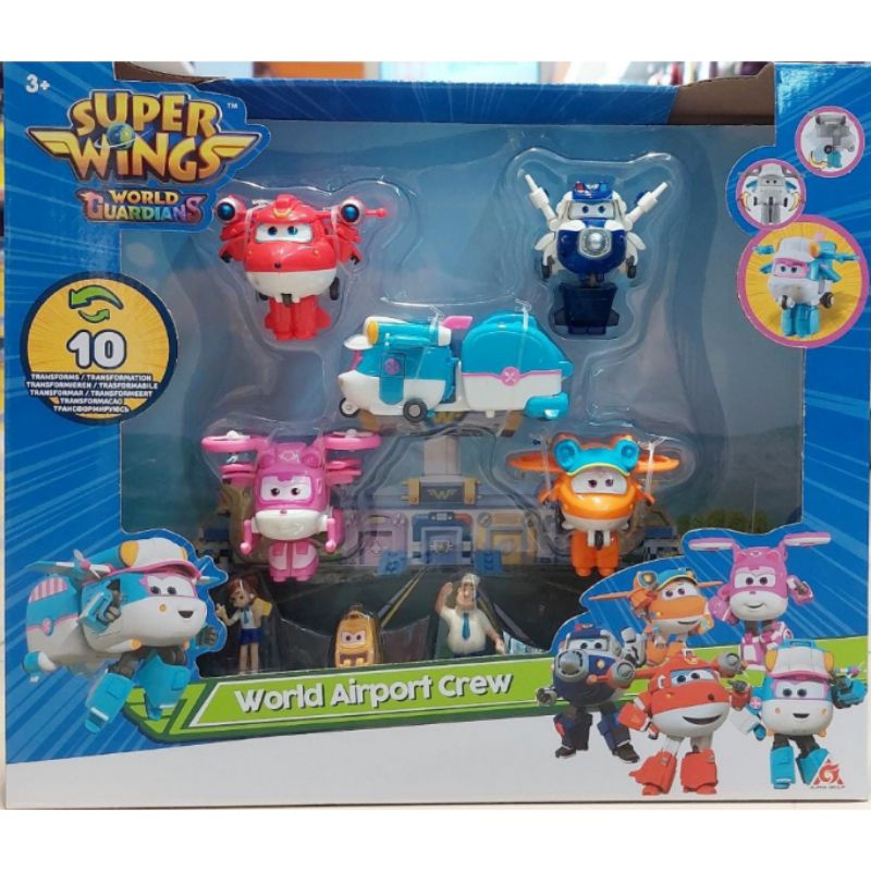 Super Wings World Guardians: World Airport Crew with Paul & Friends ...