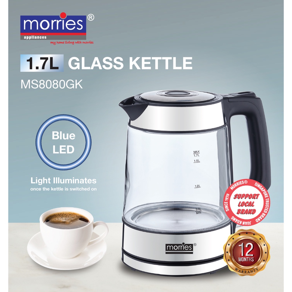 Morries glass deals kettle review