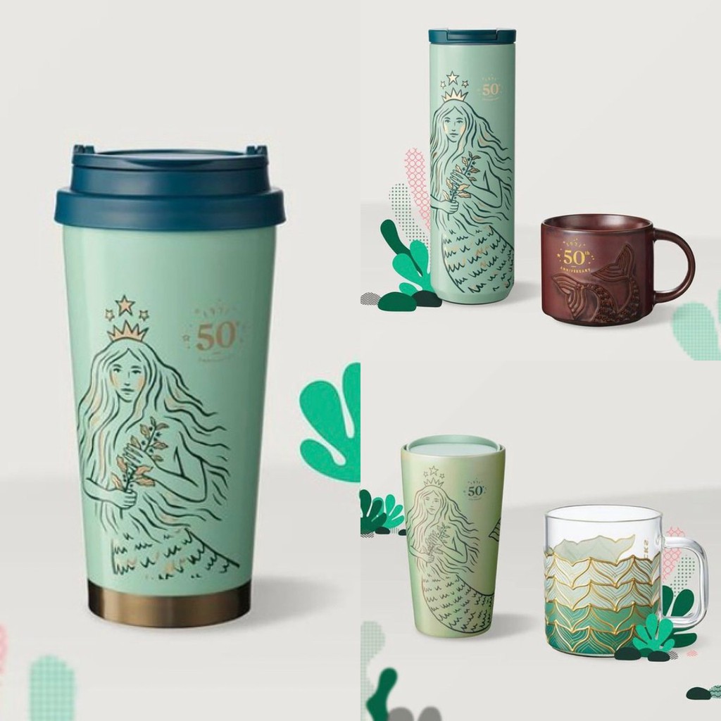 Starbucks 50th anniversary print limited edition double wall