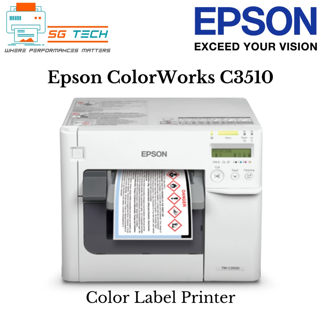 Epson ColorWorks TMC3510 Color Label Printer TMC3510 C3510 Shopee