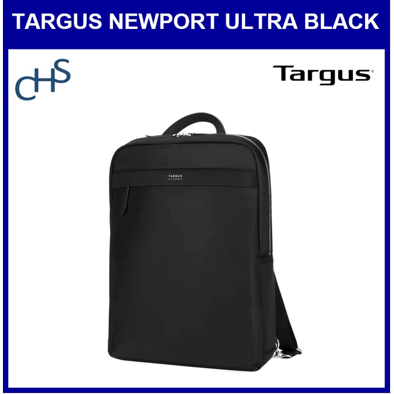 15-inch Newport® Ultra Slim Backpack (Black)