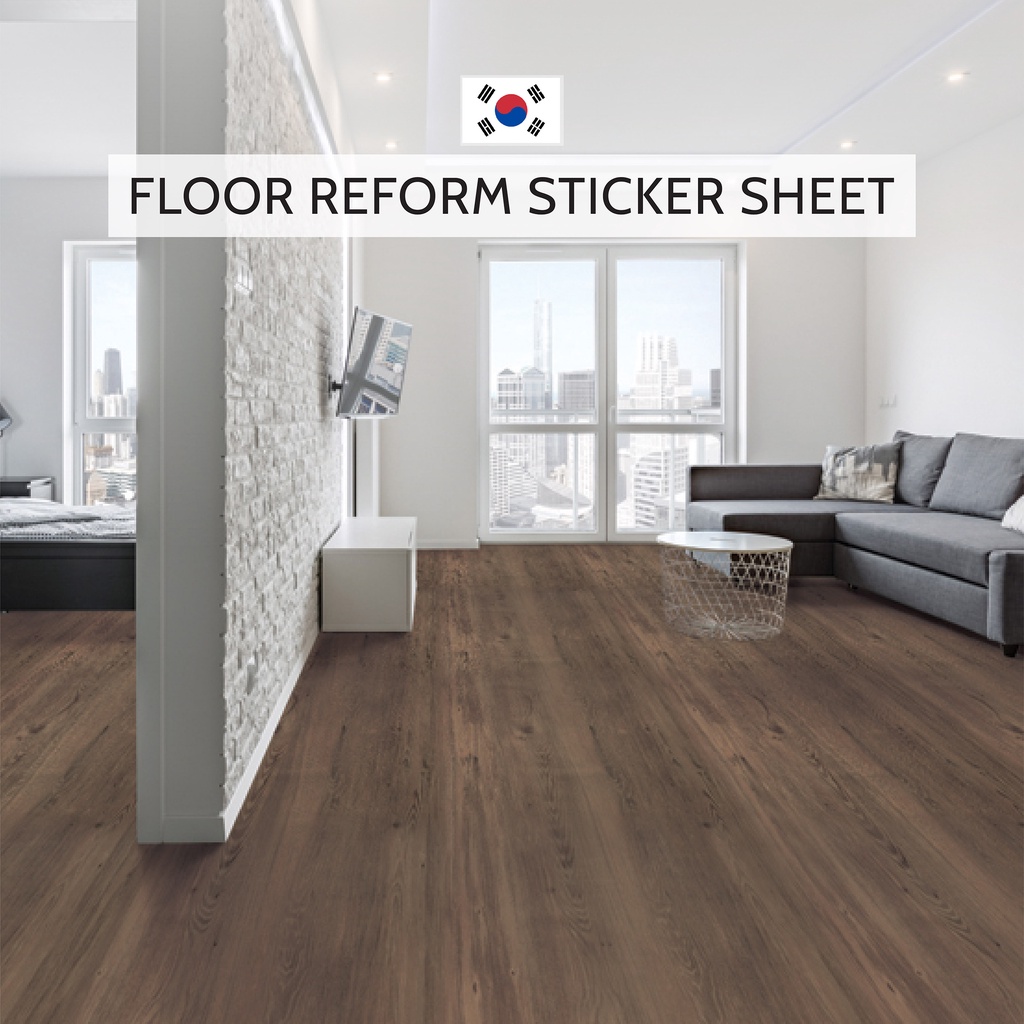 DEKOREA KOREA Floor Sheet sticker Waterproof Wallpaper Home Decoration  DIY