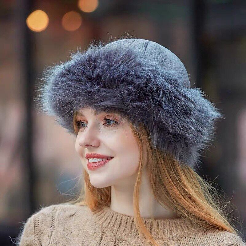 Womens russian cheap fur hat