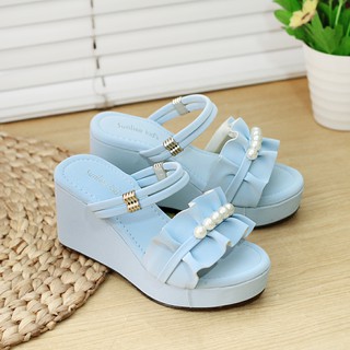 Girls clearance with wedges