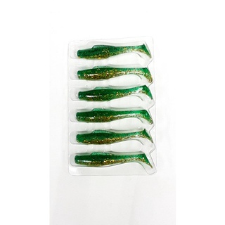 P-MAN Soft Plastic Minnow 2.5 (63mm) Fishing Lure (6Pcs/Pack)