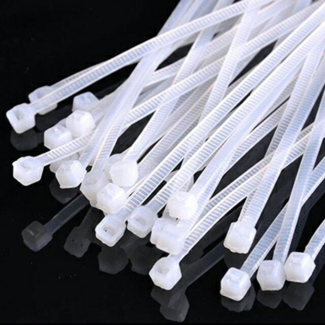 [SIEURE] 100 White plastic drawstrings of all SIZES, beautiful products ...