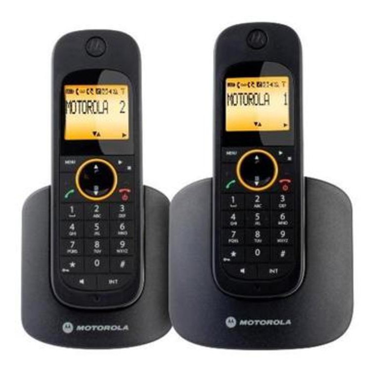 Motorola D1002 Twin Cordless Phone Shopee Singapore