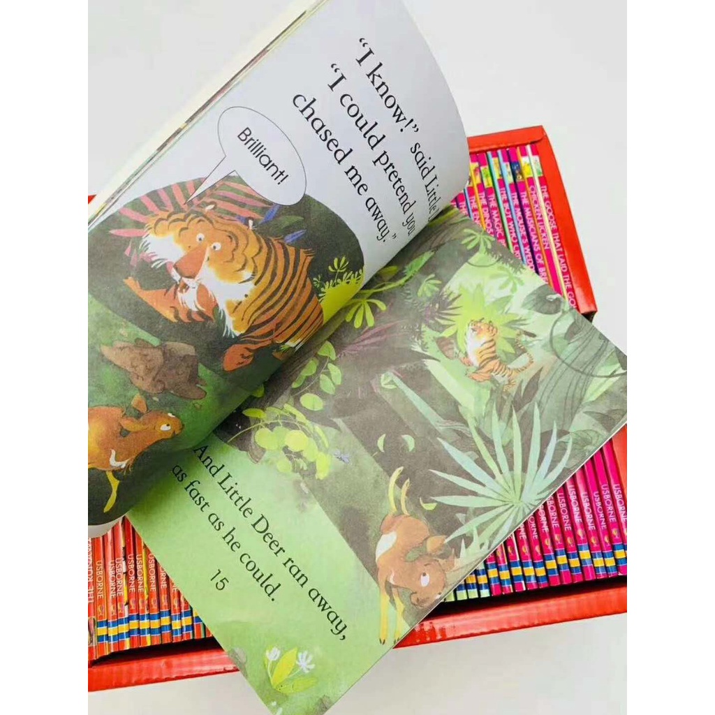 [SG Stock] Usborne My Second Reading Library Box Set (50 Books ...