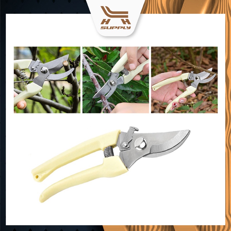 LH Curved Garden Scissors Pruning Shears Cutter Cutting Pruning High ...