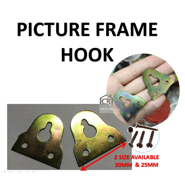 Hook for photo frame sale