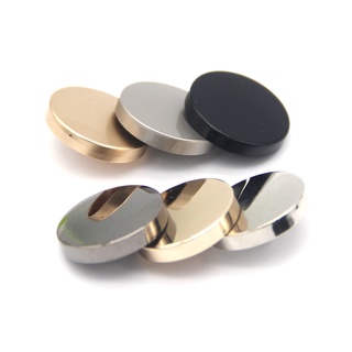 1 Pair Brass Round Cuff Button Cover Cuff Links for Wedding Formal Shirt  Men's Formal Button Covers Imitation Cuff Links