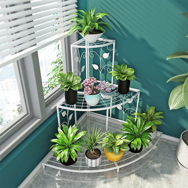 Plant Balcony Living Room Multi-meat Flower Racks Multilayer Outdoor ...