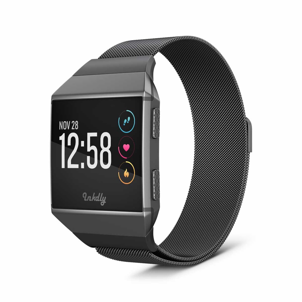 Local Seller Compatible with Fitbit Ionic Bands Metal Stainless Steel Size Strap Comfortable Adjustable Closure Shopee Singapore