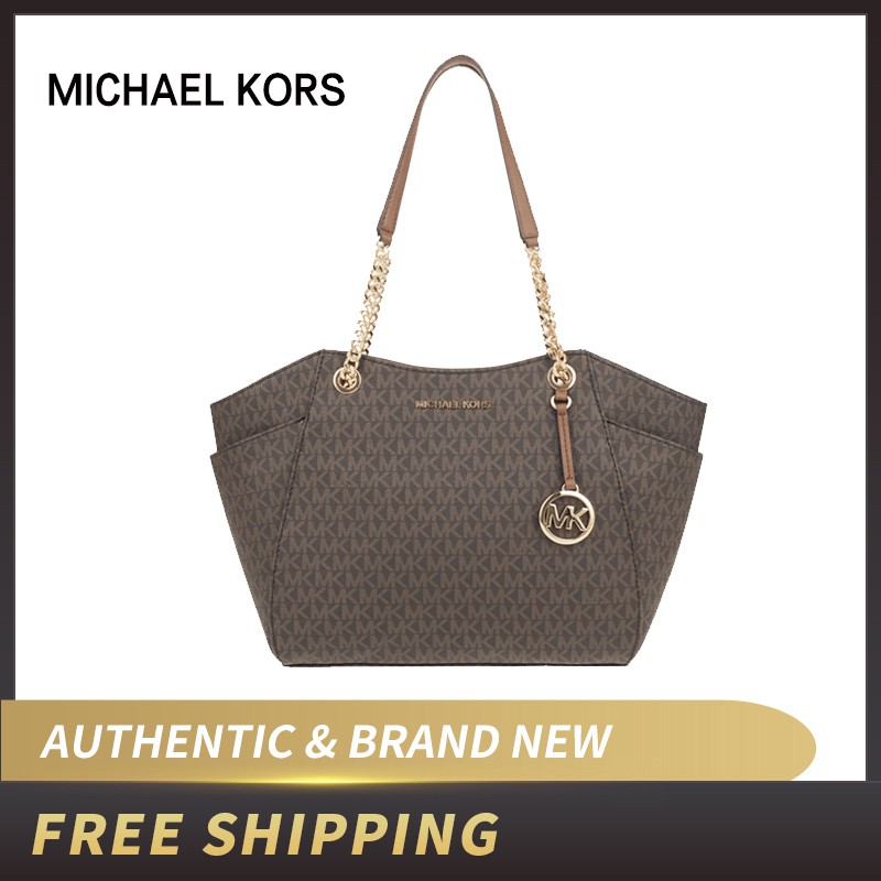 Michael Kors Jet Set Travel Large Chain Shoulder Tote 35F8GTVE7B