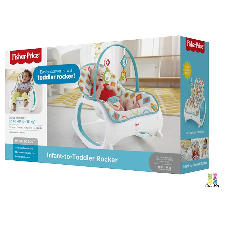 Fisher Price Infant-to-Toddler Rocker | Shopee Singapore