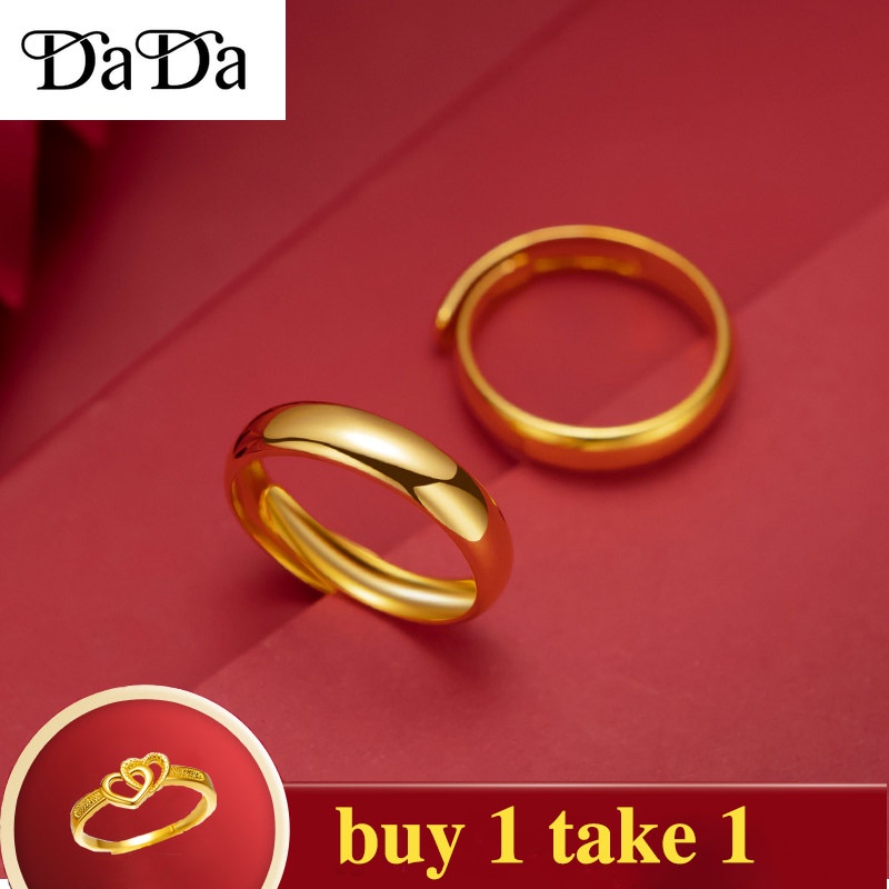 Adjustable gold ring hot sale for girl