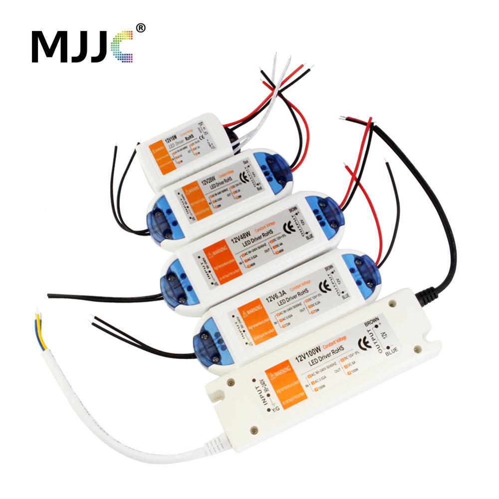 COSCOOA LED Driver 12V DC Low Voltage Transformer, Waterproof IP67