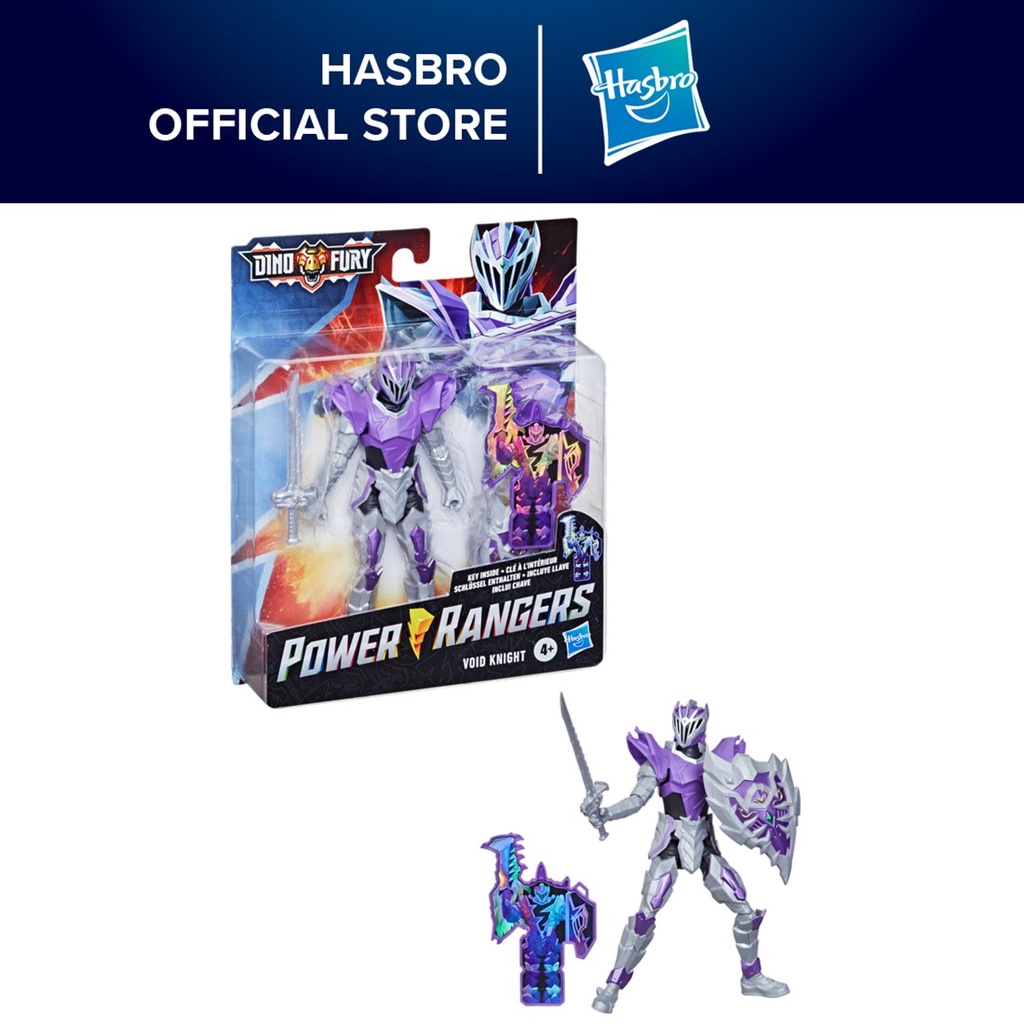 Power Rangers Dino Fury Void Knight Ranger 6-Inch Action Figure Toy ...