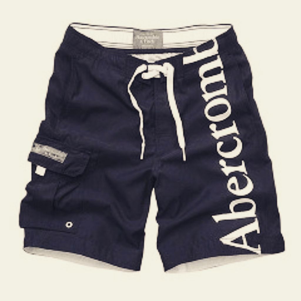 abercrombie cotton shorts