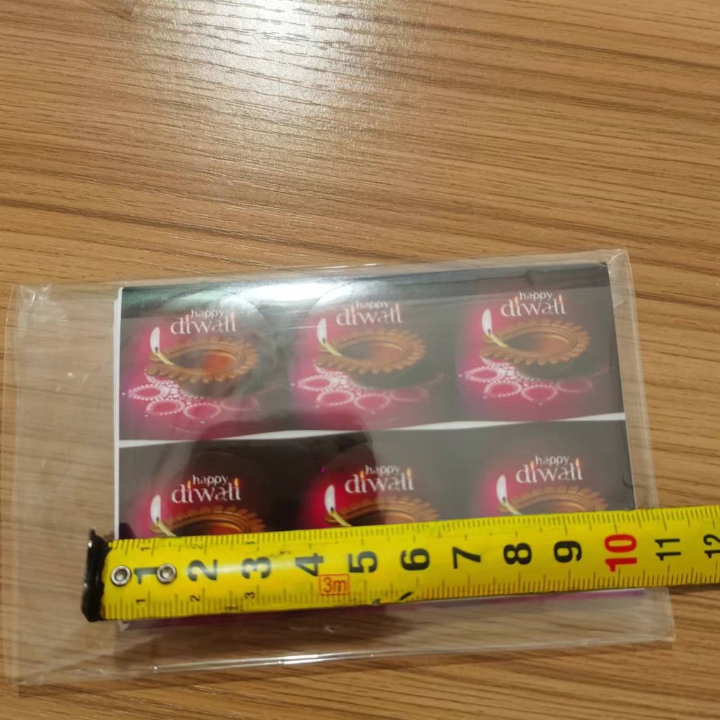Deepavali Decor Sticker Diwali Diyas Gift Stickers | Shopee Singapore