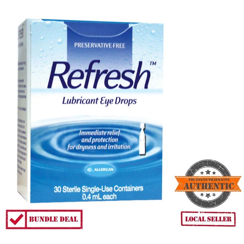 Refresh Plus Refresh Eye Drop 04ml 30s Provides Relief Of Burning Irritation And 0884