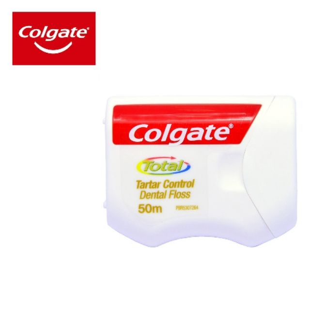 Colgate Dental Floss with Tartar Control (50m) | Shopee Singapore