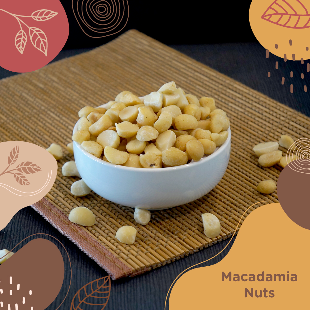 WHOLESOME VILLAGE Premium Origin Macadamia (Raw/Roasted/Salted Roasted ...