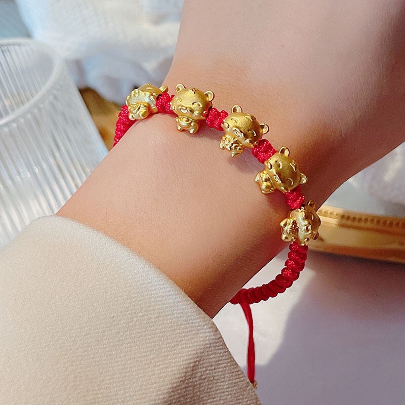 Red bracelet sale lucky charm