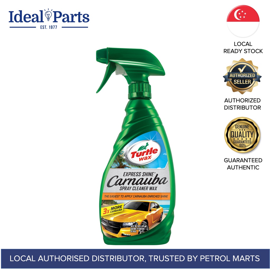 Turtle Wax Express Shine Spray (TW136R) / The LATEST Formula contains 3X more Carnauba!