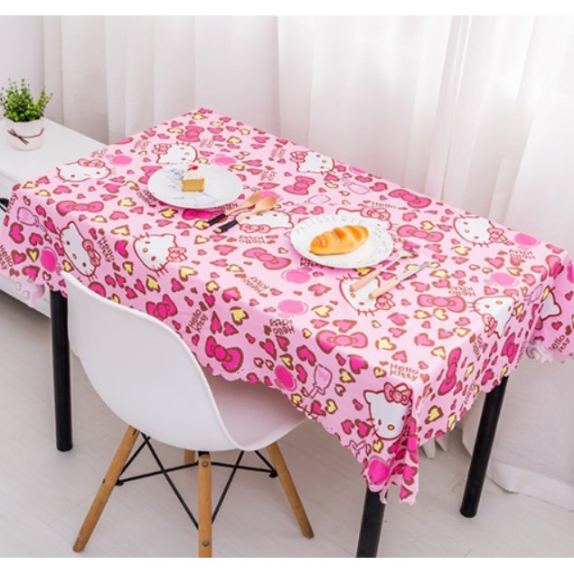 💖 Hello Kitty Table Cloth Cover 💖 Home Decorations 💖 Coffee Dressing