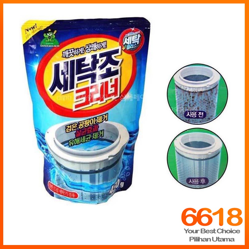 MESIN Sandokkaebi Washing Machine Cleaner (450g) | Shopee Singapore
