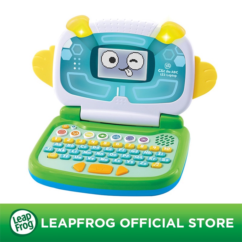 LeapFrog Clic The ABC 123 Laptop 3 6 years 3 months local warranty Leaptop toy educational toy Robot laptop Shopee Singapore