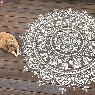 16pcs/set Mandala Stencils DIY Drawing Template Painting