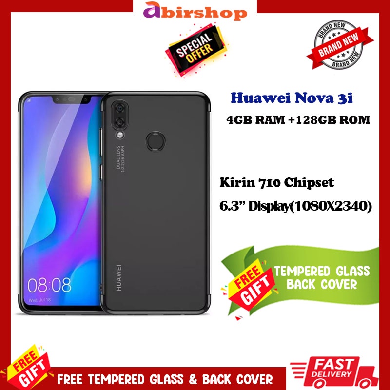 Huawei Nova 3i 4GB RAM 128 GB 4G LTE Smartphone Dual SIM | Shopee Singapore