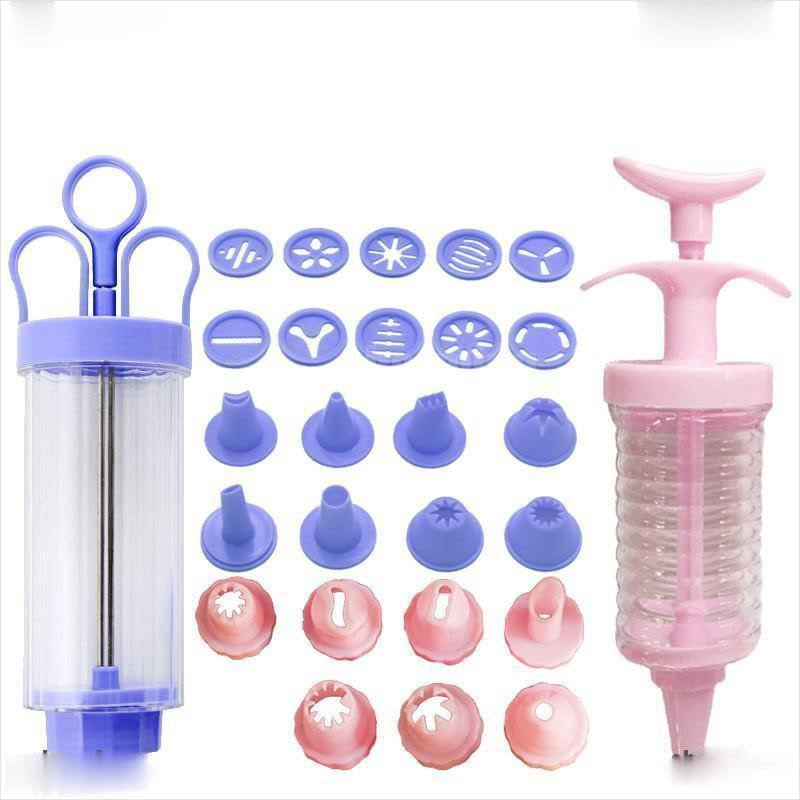 Cookie Biscuit Making Maker Pump Press Machine Decor Kitchen Mold Tools