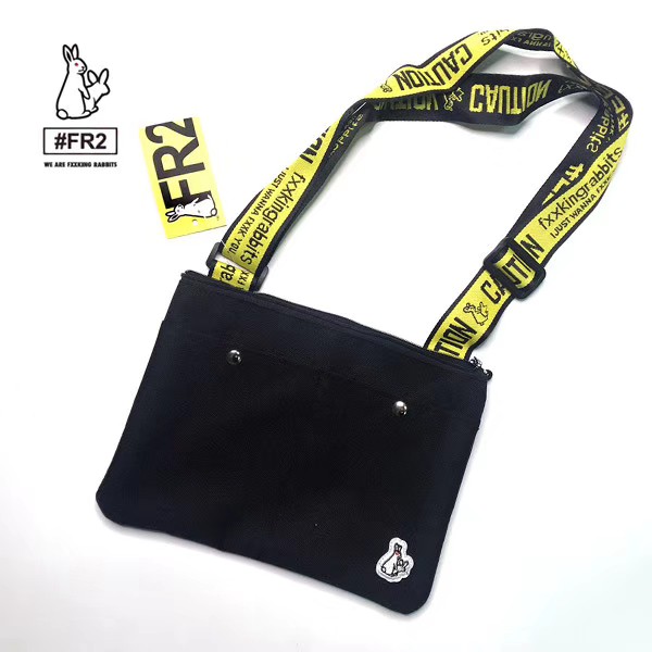 FR2 Fucking Rabbit Small Shoulder Bag Crossbody Sling Bag Waist Bag Beg FR Beg Tali Kuning Bag Viral Shopee Singapore
