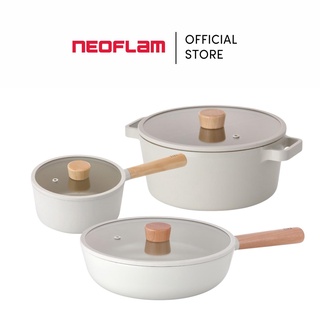 Neoflam Eela Ceramic Nonstick Fry Pan in Apple Green