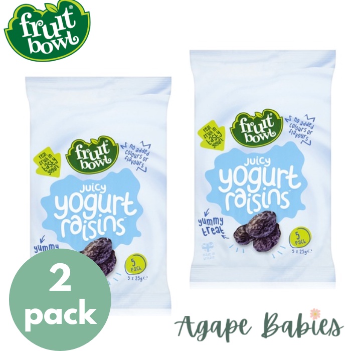 [2Pk] Fruit Bowl Yogurt Flakes Raisins (5x25g) Shopee Singapore