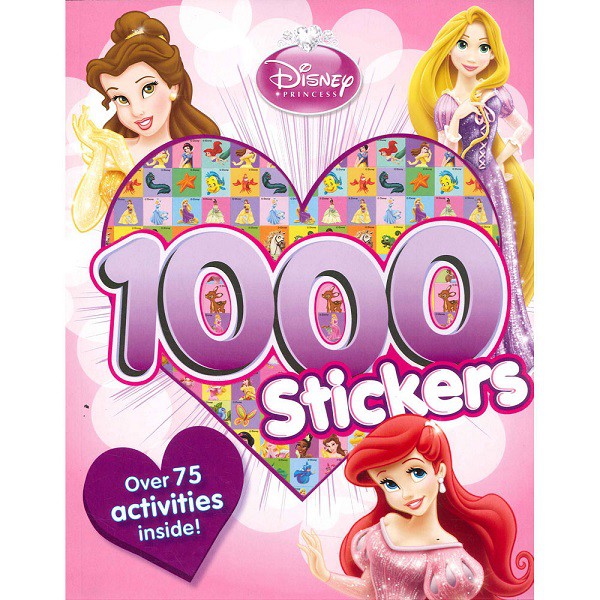 1000 Stickers Book Disney Princess | Shopee Singapore