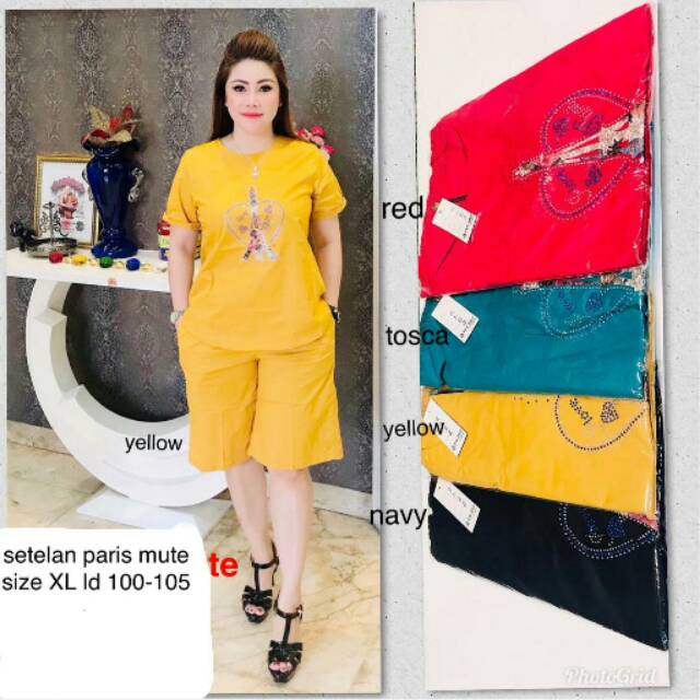 KATUN Women's Clothing. Paris MUTE Culottes Suit. Premium Pleated Cotton. All sie xl